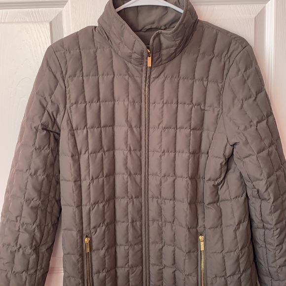 J. Crew Factory Quilted Green Snowcap Jacket Size Small - Picture 4 of 16